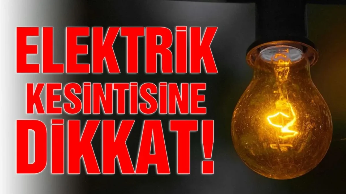 Küçükçekmece’de 20 Kasım 2025 Perşembe Günü 8 Saatlik Planlı Elektrik Kesintisi