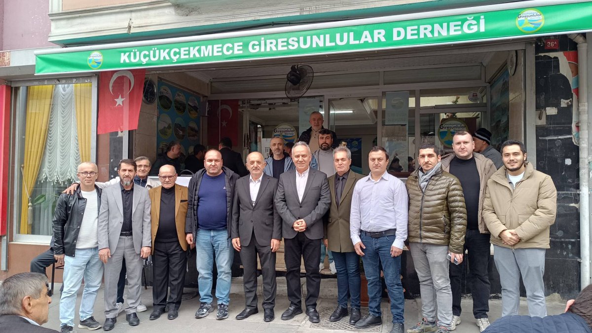 Küçükçekmece Giresunlular Derneği Genel Kurulu Demokrasi Şölenine Dönüştü