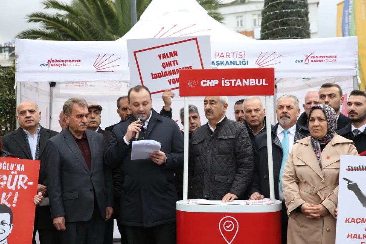 CHP’den İstanbul’un 39 İlçesinde Eş Zamanlı Basın Açıklaması: “Gerçekleri Bilmeye Hakkımız Var”