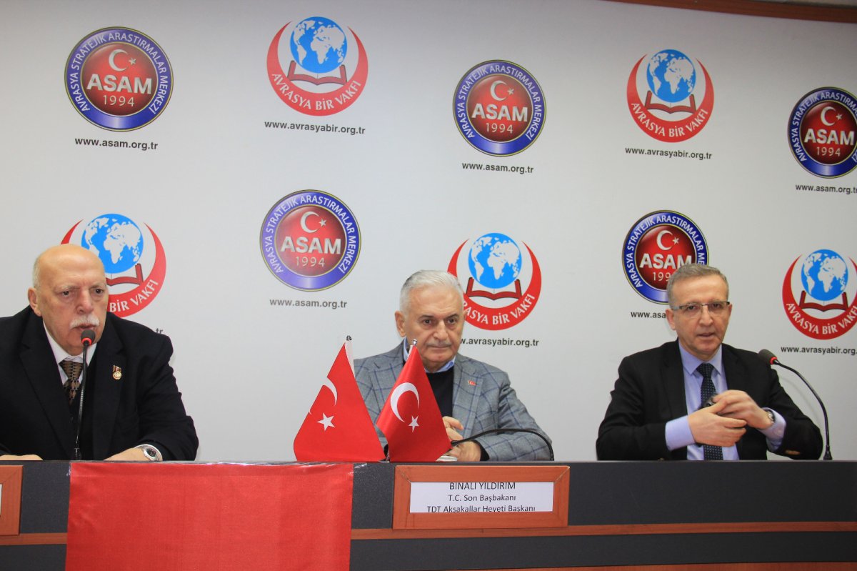 Avrasya Bir Vakfı’nda Türk Dünyası Gündemi Masaya Yatırıldı: Binali Yıldırım’dan Önemli Değerlendirmeler
