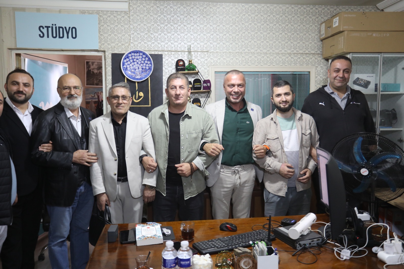 Anahtar Parti Küçükçekmece İlçe Başkanlığı’ndan Küçükçekmece TV’ye Anlamlı Ziyaret