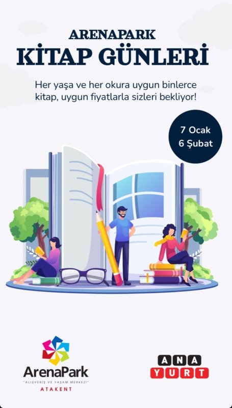 ArenaPark’ta Kültür ve Dayanışma Buluşması:  1 ay sürecek,Kitap Günleri ve Çocuklara Özel Kızılay Kadın Etkinliği Aynı Çatı Altında