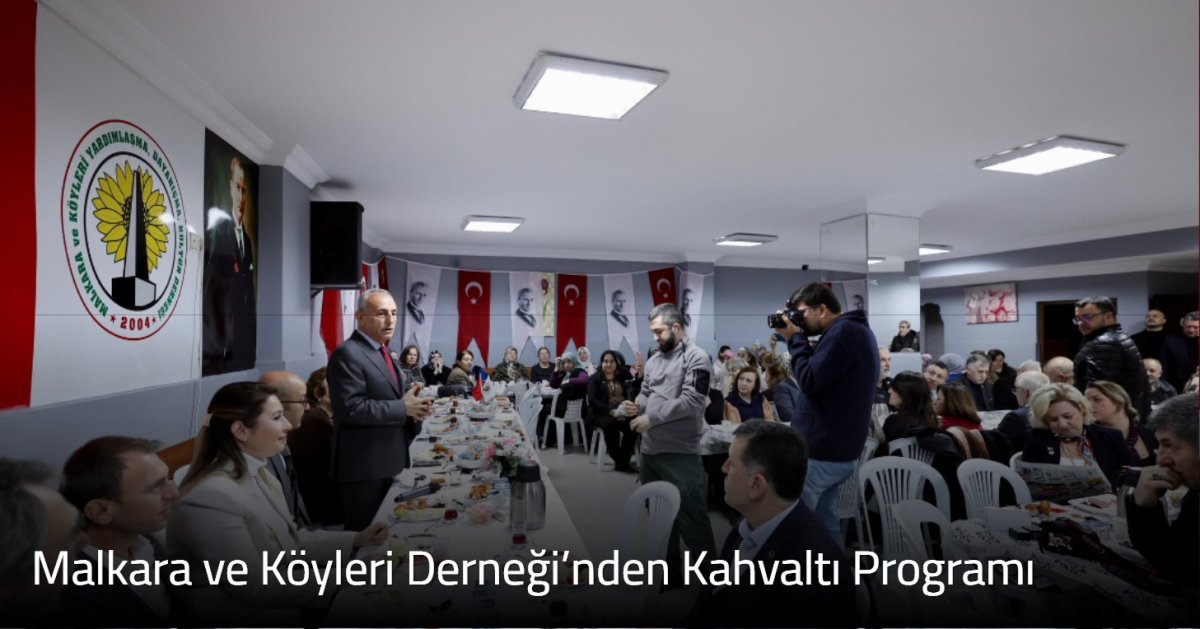 Malkara ve Köyleri Derneği’nden Kahvaltı Programı