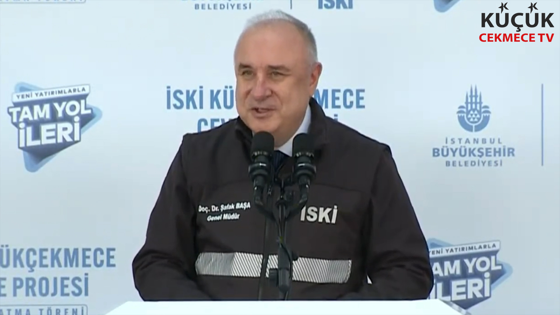 Doç. Dr. Şafak Başa,Küçükçekmece Çevre Projesi Temel Atma Töreninde Önemli Açıklamalarda Bulundu