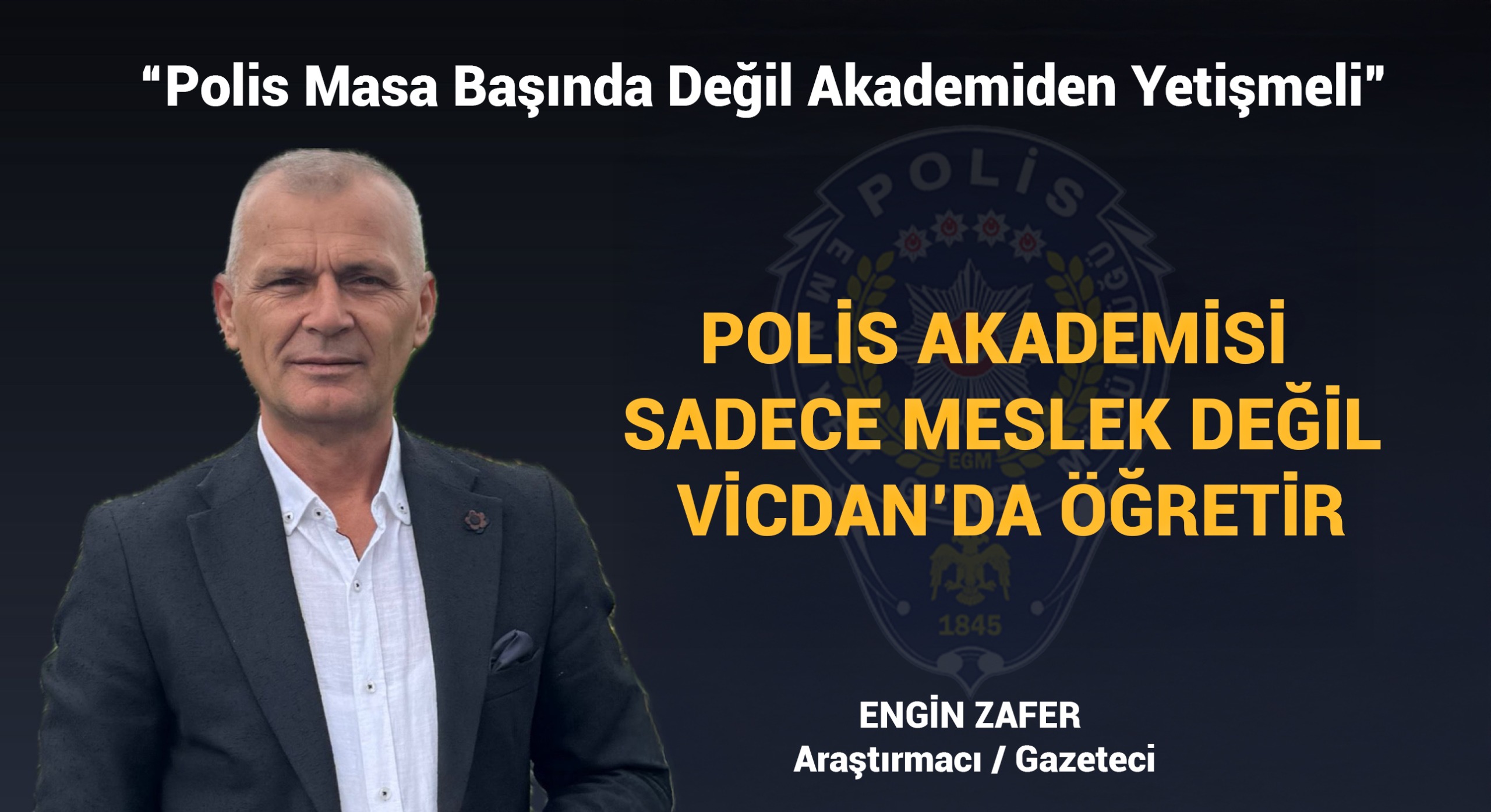 Gazeteci Engin Zafer 