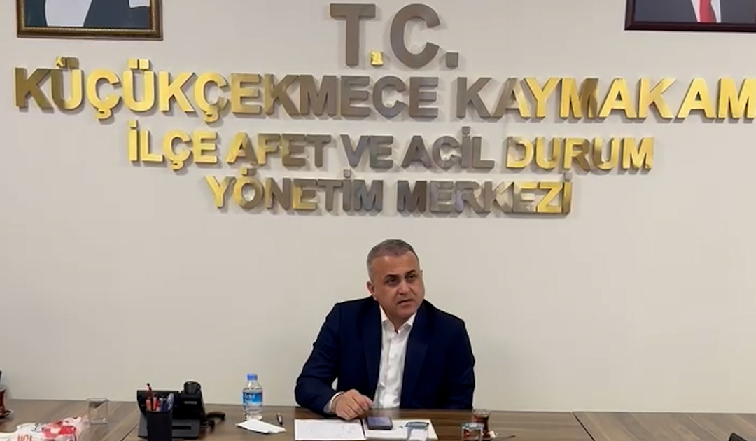 Küçükçekmece Afet Koordinasyon ve Kriz Masası 24 Saat Esasıyla Görev Başında