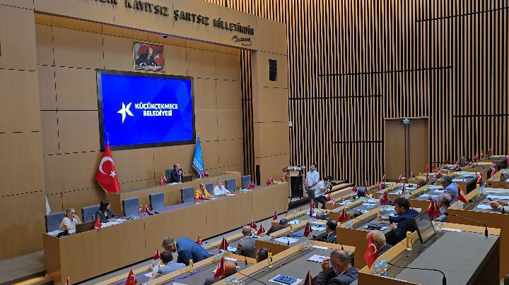 Küçükçekmece Belediye Meclisi Eylül Ayı 1. Oturumu Gerçekleştirildi