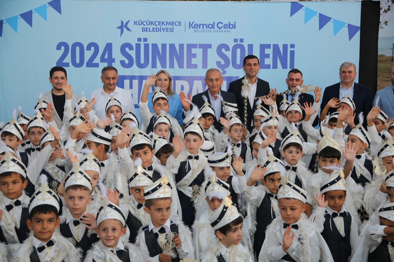 Küçükçekmece Belediyesi'nden Renkli Sünnet Şöleni: 162 Çocuk İçin Unutulmaz Bir Gün