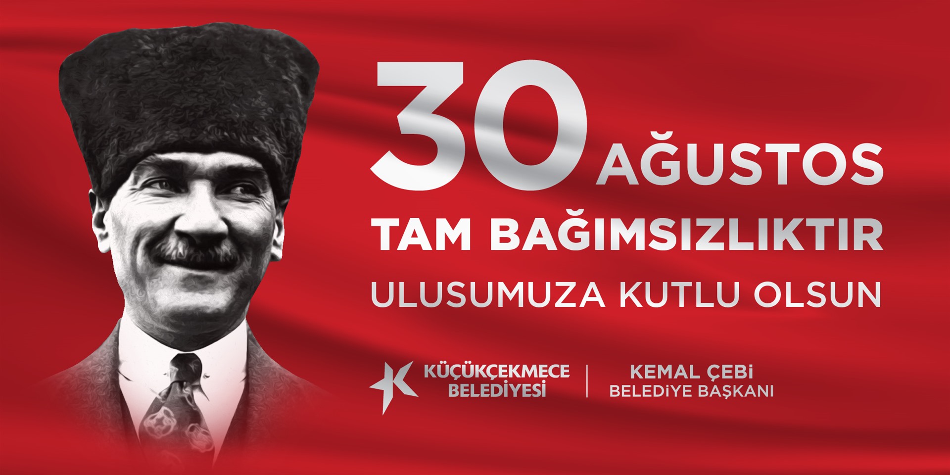 Küçükçekmece’de 30 Ağustos Zafer Bayramı Coşkusu Caddelere Taşınıyor