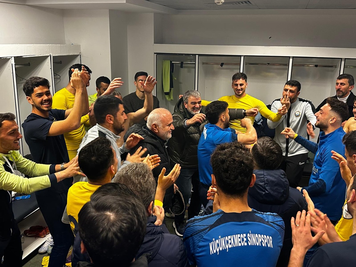 Küçükçekmece Sinopspor Maça Doğru!