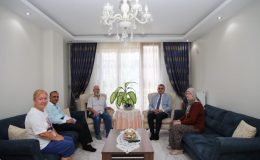 Küçükcekmece Kaymakamı Mustafa Anteplioğlu’ndan Şehit Hakan Gaziler’in ailesine ziyaret
