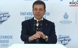 Ekrem İmamoğlu, Küçükçekmece Çevre Projesi Temel Atma Töreninde Önemli Açıklamalarda Bulundu
