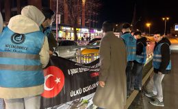 Küçükçekmece Ülkü Ocakları’ndan 6 Şubat Deprem Şehitleri İçin Anma