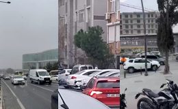 Küçükçekmece’de Kar Yağışı Başladı!