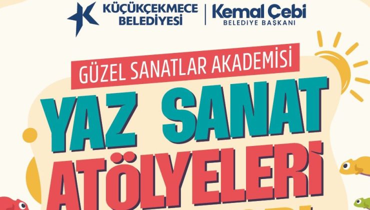 Küçükçekmece’de Yaz Sanatla Daha Güzel! Güzel Sanatlar Akademisi Yaz Atölyeleri Başlıyor