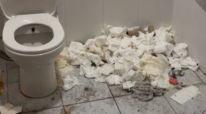 Küçükçekmece’de Kamu Binasında Hijyen Skandalı!