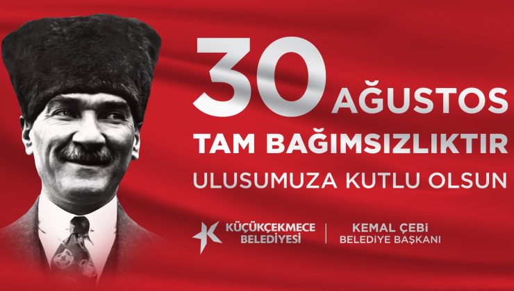 Küçükçekmece’de 30 Ağustos Zafer Bayramı Coşkusu Caddelere Taşınıyor