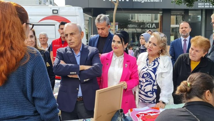 Küçükçekmece’de Kadın Emeği Tezgahta Görünür Oldu