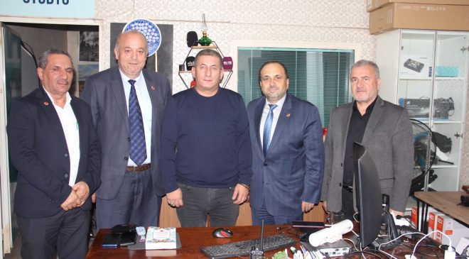 Saadet Partisi’nden Küçükçekmece TV’ye Anlamlı Ziyaret