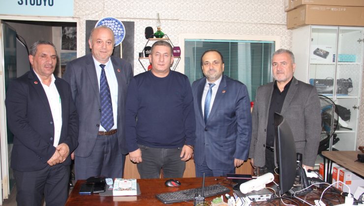 Saadet Partisi’nden Küçükçekmece TV’ye Anlamlı Ziyaret