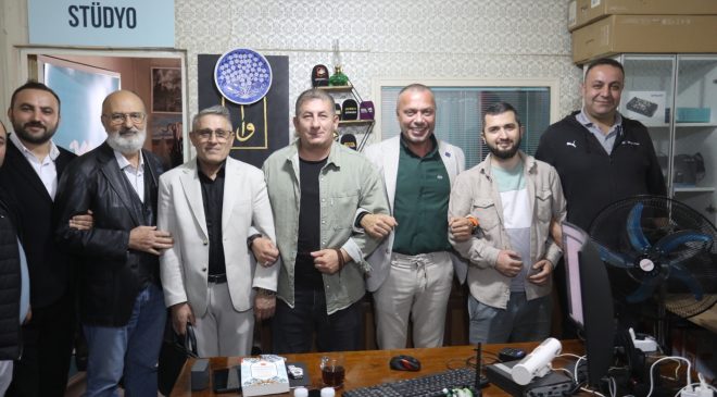 Anahtar Parti Küçükçekmece İlçe Başkanlığı’ndan Küçükçekmece TV’ye Anlamlı Ziyaret