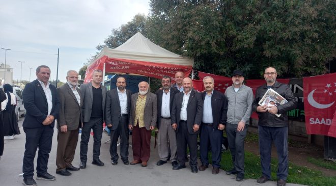 Saadet Partisi Küçükçekmece Teşkilatı Sahada: Mahalle Mahalle Halk Buluşmaları Devam Ediyor