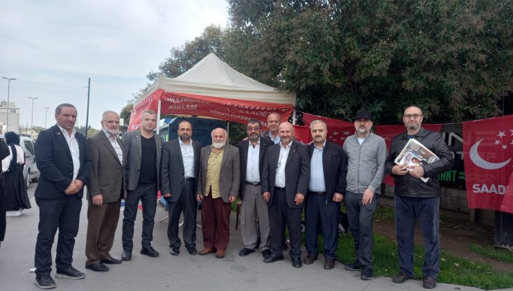 Saadet Partisi Küçükçekmece Teşkilatı Sahada: Mahalle Mahalle Halk Buluşmaları Devam Ediyor