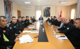 Küçükçekmece’de asayiş ve güvenlik toplantısı gerçekleştirildi