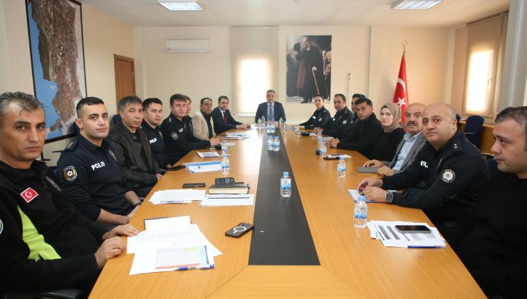 Küçükçekmece’de asayiş ve güvenlik toplantısı gerçekleştirildi