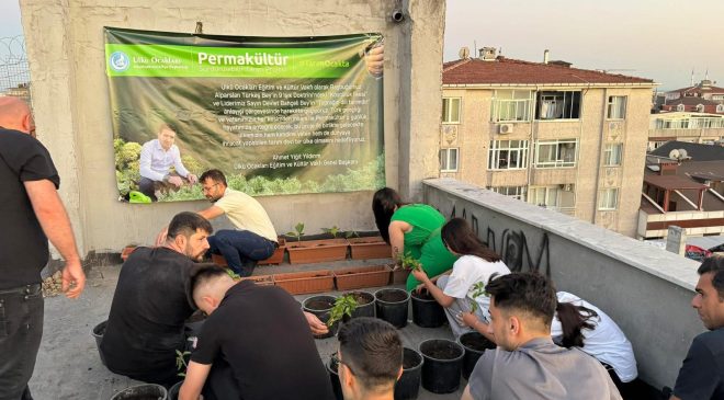 Küçükçekmece ülkü ocaklarından sürdürülebilir tarım atağı