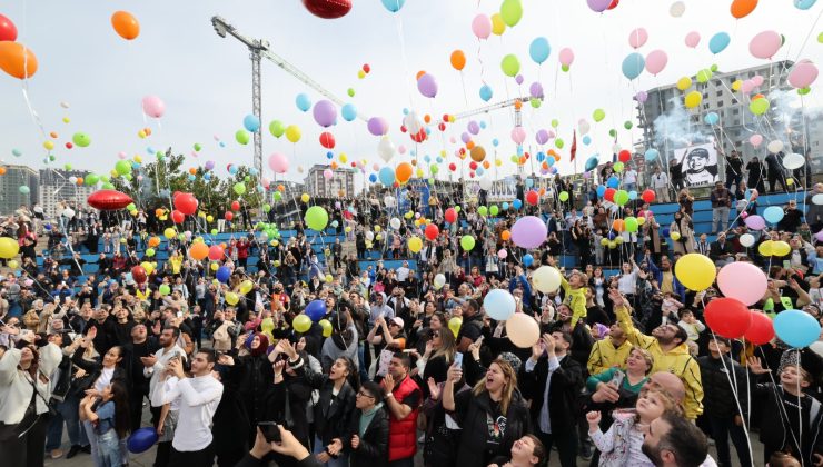 Küçük bir kahramanın büyük zafer: Emin Efe için balonlar gökyüzüne yükseldi